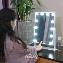 12 Led Large Vanity Mirror With Light Hollywood Makeup Mirror Wall Mounted Light