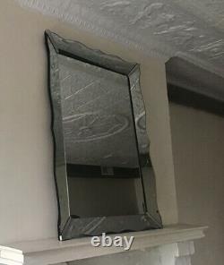 1950's Hollywood Regency Large Rectangle Wall Mirror GLAMOROUS GLAM! LOCAL PK UP