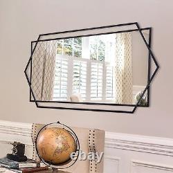 24x47 Large Wall Mirror for Decor, Living Room Decoraive Wall Mirror with M