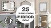 25 Living Room Mirror Ideas