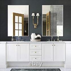 38x26 Wall Mounted Mirror Large Rectangular Hanging Or Leaning Against Wall Mi
