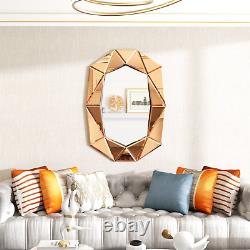 40'' Large Wall Art Mirror for Entryway Bathroom Beveled HD Glass Accent Mirror