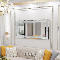 47in Large Decor Wall Mirror Accent for Living Room Bedroom Dining Room Entryway