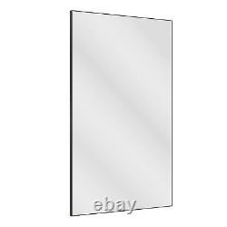60 x36 Large Bathroom Mirror Aluminum Frame Vertical /Horizontal Wall Mirror