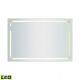 60x40 Inch Large Rectangle LED Bathroom Vanity Mirror with LightsWall Mounted