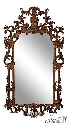 63792EC Large Gold Framed Chippendale Style Mirror