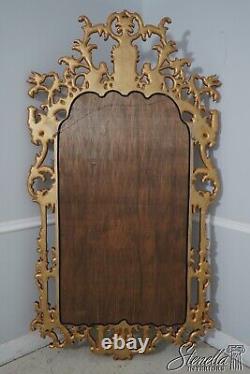 63792EC Large Gold Framed Chippendale Style Mirror