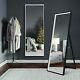63 Large Full Length Floor Body Mirror With LED Light Crystal Wall Freestanding