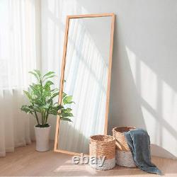 65X22 Full Length Mirror Standing Hanging or Leaning against Wall, Large Recta