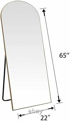 65 Full Length Floor Mirror Large Archway Wall Mounted Mirror Leaning Hanging