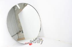 ANDY STAR T03-S10-C0036S 36 Inches Large Round Wall Mirror Silver Circle