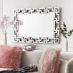 Aesthetics Large Bathroom Mirror Wall Hanging Mounted Toilet Dressing Glass