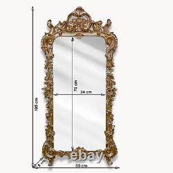 Angilia Rectangle Large Wall Mirror