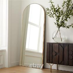 Arched Floor Mirror Full Length Mirror Large Long Arched Mirror Wall Mounted Mir