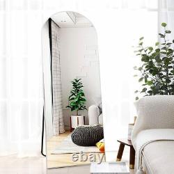 Arched Full Length Mirror Large Rectangle Mirror Hanging or Leaning Against Wall