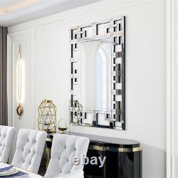 Art Decorative Wall Mirrors Large Grecian Venetian Sliver Mirror for Hotel Home