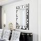 Art Decorative Wall Mirrors Large Rectangle Venetian Accent Mirror f/ Hotel Home