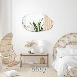 Asymmetrical Accent Wall Mounted Mirror Decorative Large 19.7 x 33.5
