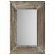 Barnyard Designs 24 x 36 Decorative Wood Frame Wall Mirror Large Distressed