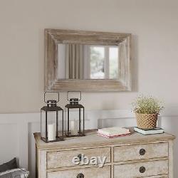 Barnyard Designs 24x36 Wood Farmhouse Wooden Large Rustic, Bedroom Mirrors