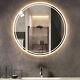 Bathroom Mirror Round Large Fogless LED Light Backlit HD Vanity Mirror Dimmable