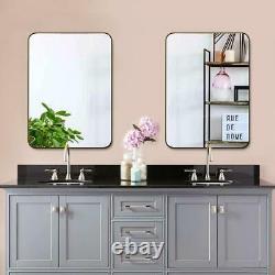 Bathroom Vanity Mirror Large Black Rectangular Wall Farm Modern Country 24x36