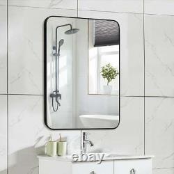 Bathroom Vanity Mirror Large Black Rectangular Wall Farm Modern Country 24x36