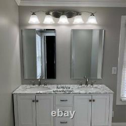 Bathroom Wall Mirror Large Vanity Beveled Frameless 3ft x 2ft Bedroom Home Decor