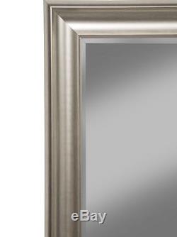 Bedroom Floor Mirror Full Length Vanity Beveled Wall Accent Leaning XL Large S