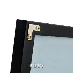 Black Large Mirror Wood Frame For Dressing Room Bedroom & Clothing Wall Mounted
