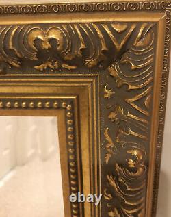 Brass Hanging Wall Mirror Large Home Decor
