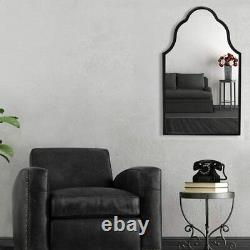 Chende 32'' Arch Wall Mirror for Decor Large Mirror with Wood Frame for Entryway
