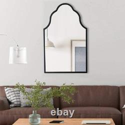 Chende 32'' Arch Wall Mirror for Decor Large Mirror with Wood Frame for Entryway