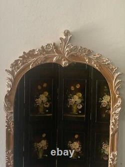 Decorative Crafts French Louis XV Style Carved Wall Mirror large