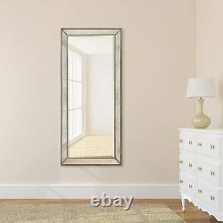 Decorative Wall Mirror Extra Large Hanging Accent Hallway Living Room Champagne