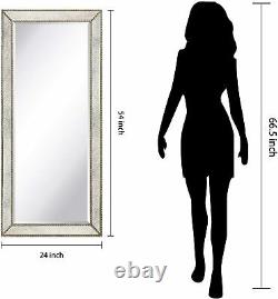 Decorative Wall Mirror Extra Large Hanging Accent Hallway Living Room Champagne