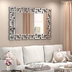 Decorative Wall Mirror Grecian Venetian Design Large Rectangle Wall Mirror