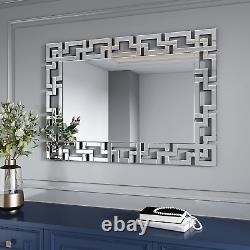 Decorative Wall Mirror Grecian Venetian Design Large Rectangle Wall Mirror 27