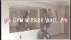 Diy Gym Mirror Wall Simply Made