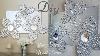 Diy Large Silver Wall Decor Using Dollar Tree Items Simple And Inexpensive Wall Decor