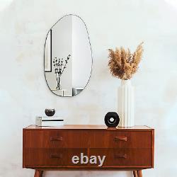 EDGEWOOD Asymmetrical Accent Wall Mounted Mirror Decorative Living Room Bedroom