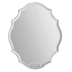 Emma Wall Mirror, Large, Silver