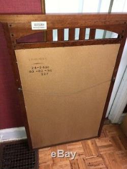 Ethan Allen American Impressions Large Beveled Wall Mirror 46x30