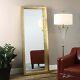 Extra Large Gold Wall Floor Dressing Leaner Mirror XL 75