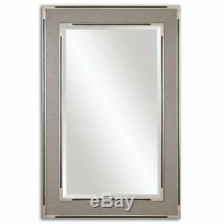 Extra Large Oversized Gray Tan Wall Floor Mirror XL 61