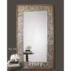Extra Large Textured Beveled Wall Floor Mirror XL 74