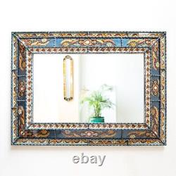 Extra Large mirror wall decorative, Peruvian Accent wall mirror for living room