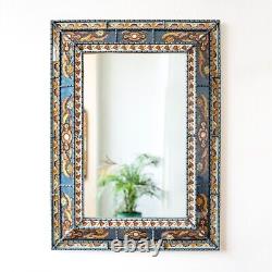 Extra Large mirror wall decorative, Peruvian Accent wall mirror for living room