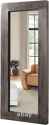 Floor Mirror Full Length Body Mirrors Large Leaning Wall Mounted Rustic Farmhous