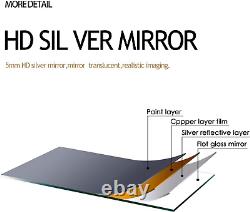 Floor Mirror Full Length Large Full Body Size Stand up Standing Wall Mounted Mir